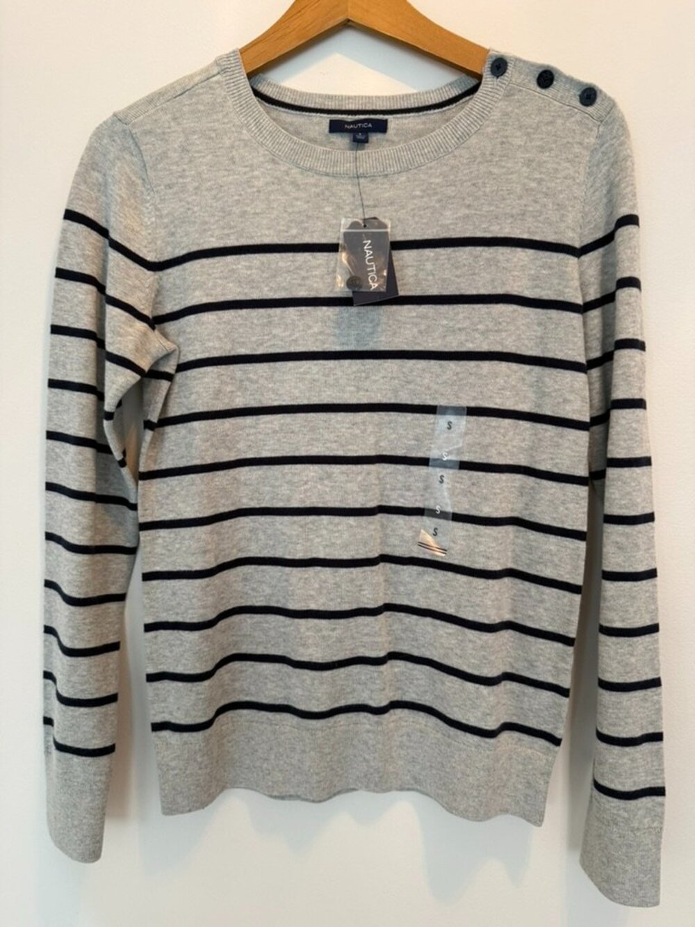 NWT Nautica 100% cotton sweater size small